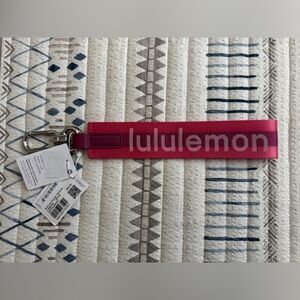 Lululemon Never Lost Keychain in Sakura Pink